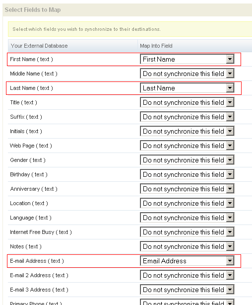 Importing Your Email Address Book as Subscribers 7