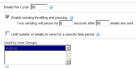 Mail Sending Options 2