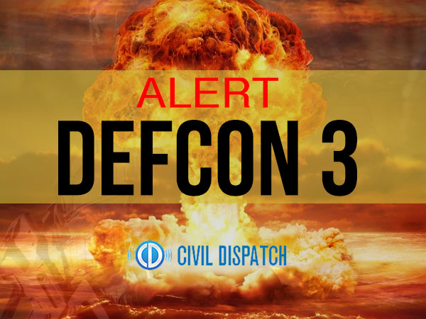 DEFCON 3 - Status Update October 15, 2016