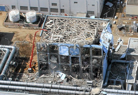 Fukushima 4 Fire